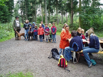 Lernort Natur beim Waldtag in Starzach