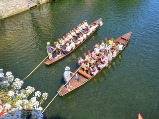 Hörnerklang vor der Neckarfront